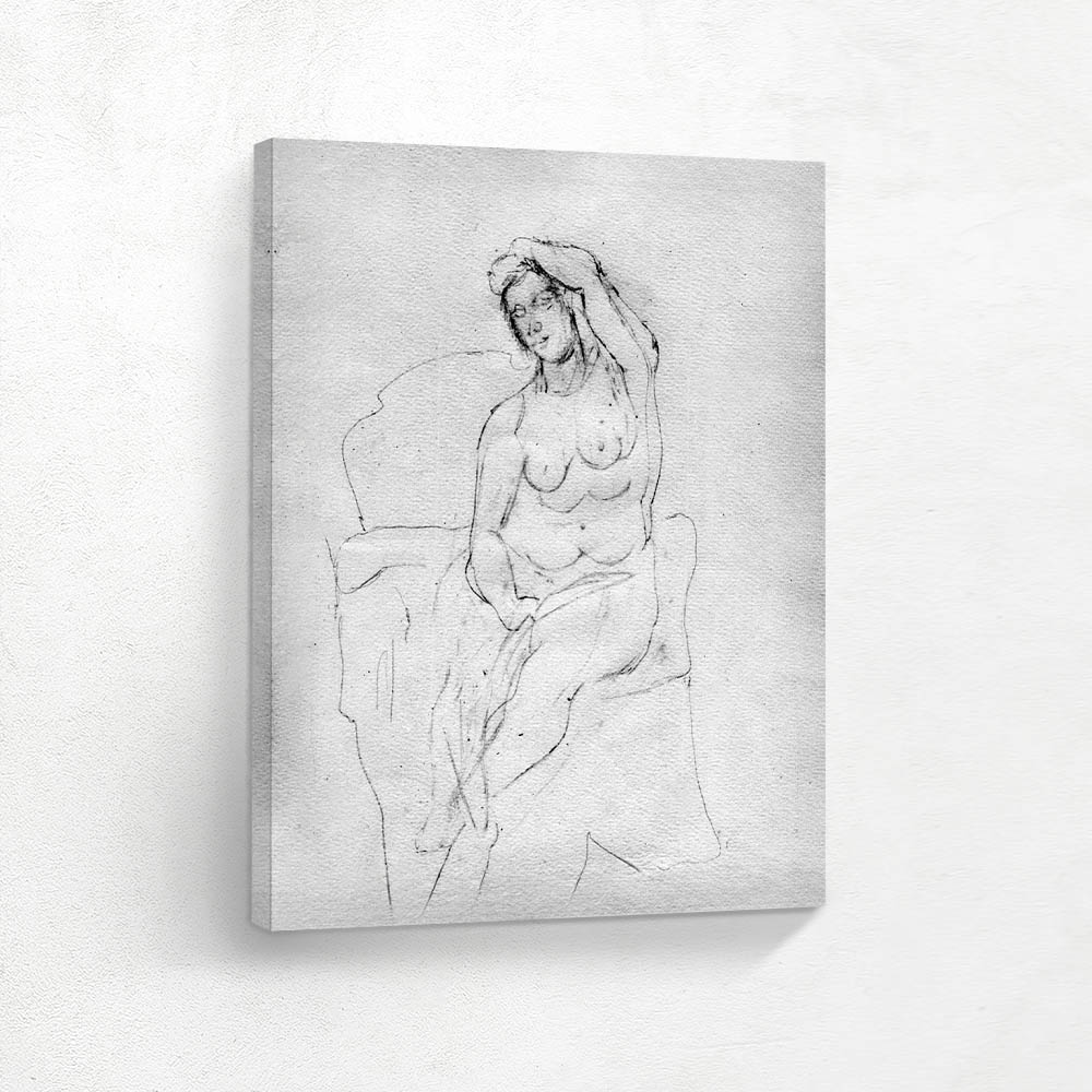Seated Female Nude