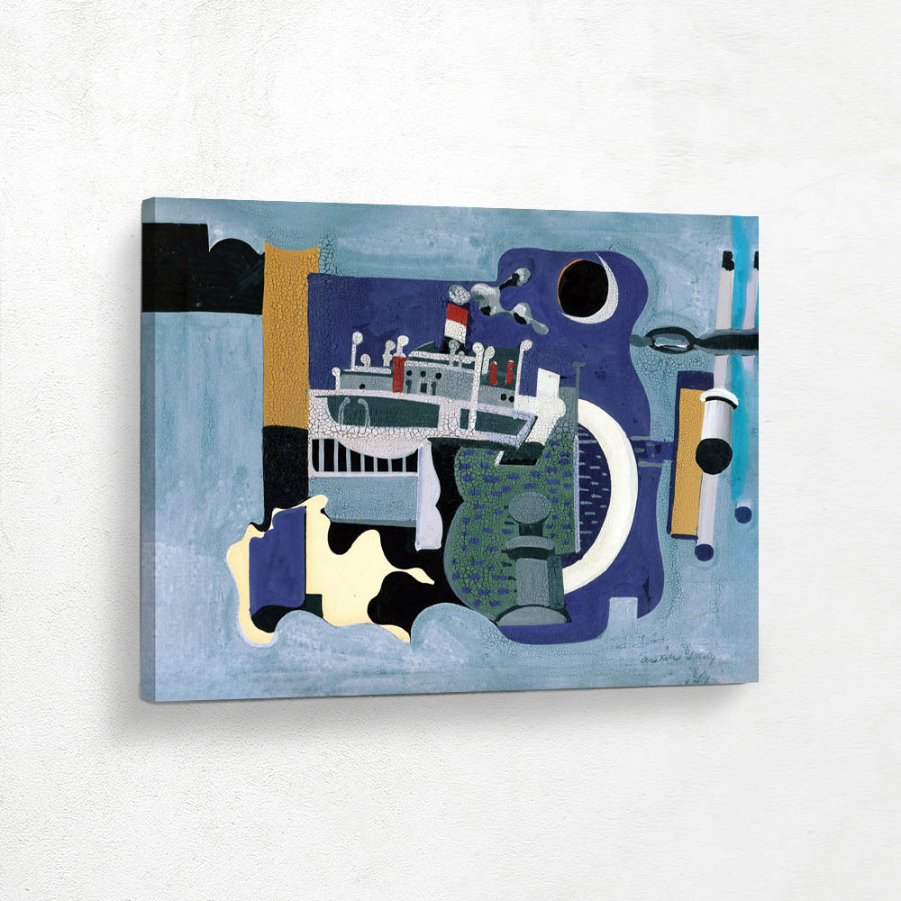 Drawing for an Unrealized Mural