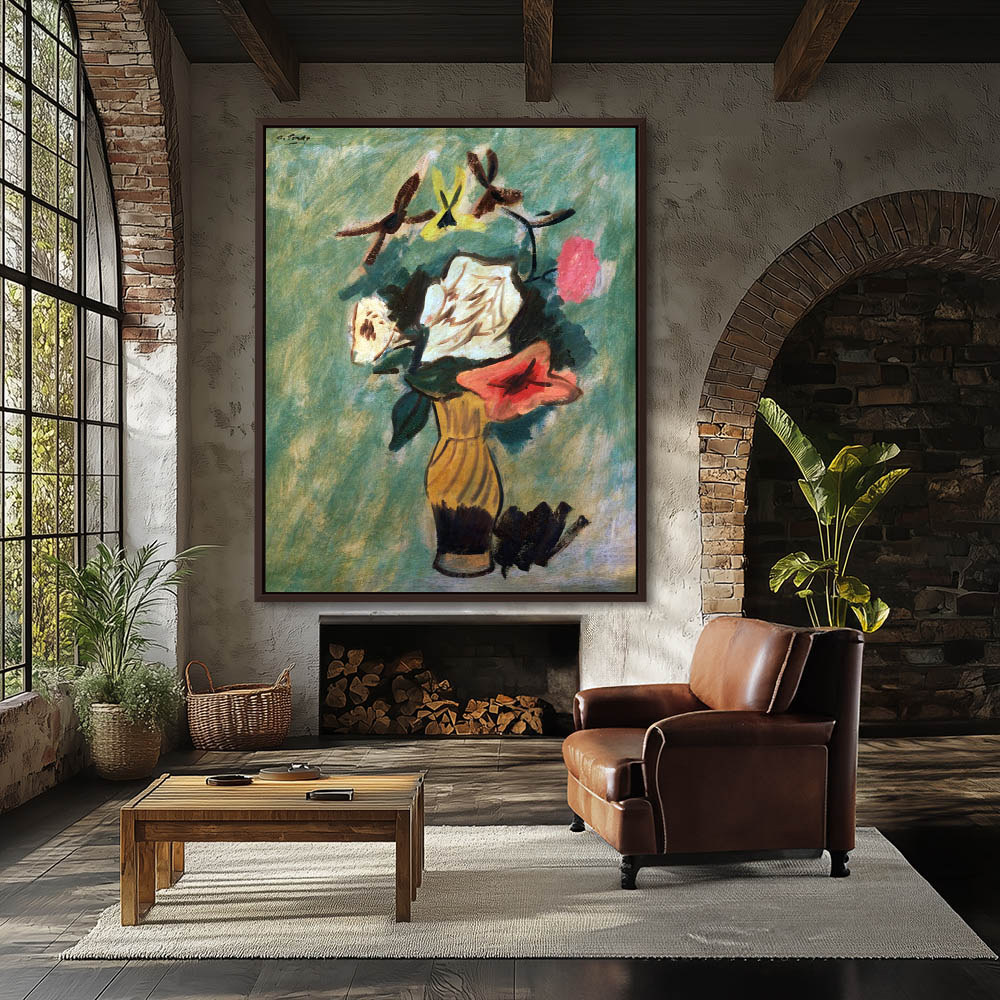Abstract Flower Painting - Image 3