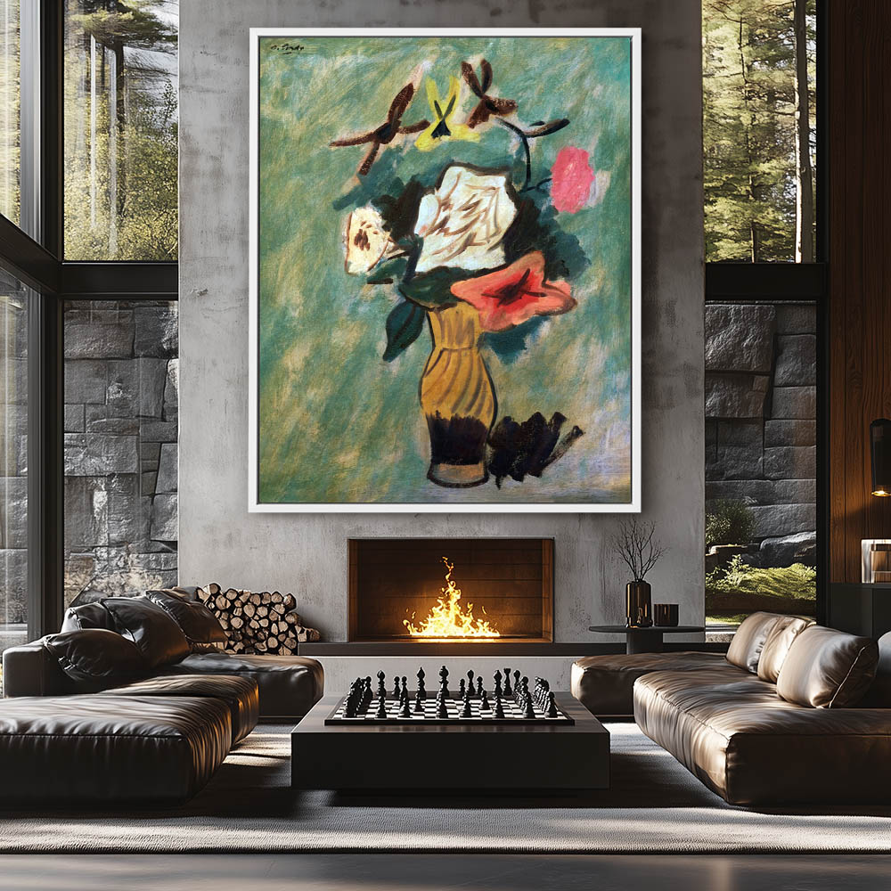 Abstract Flower Painting - Image 4