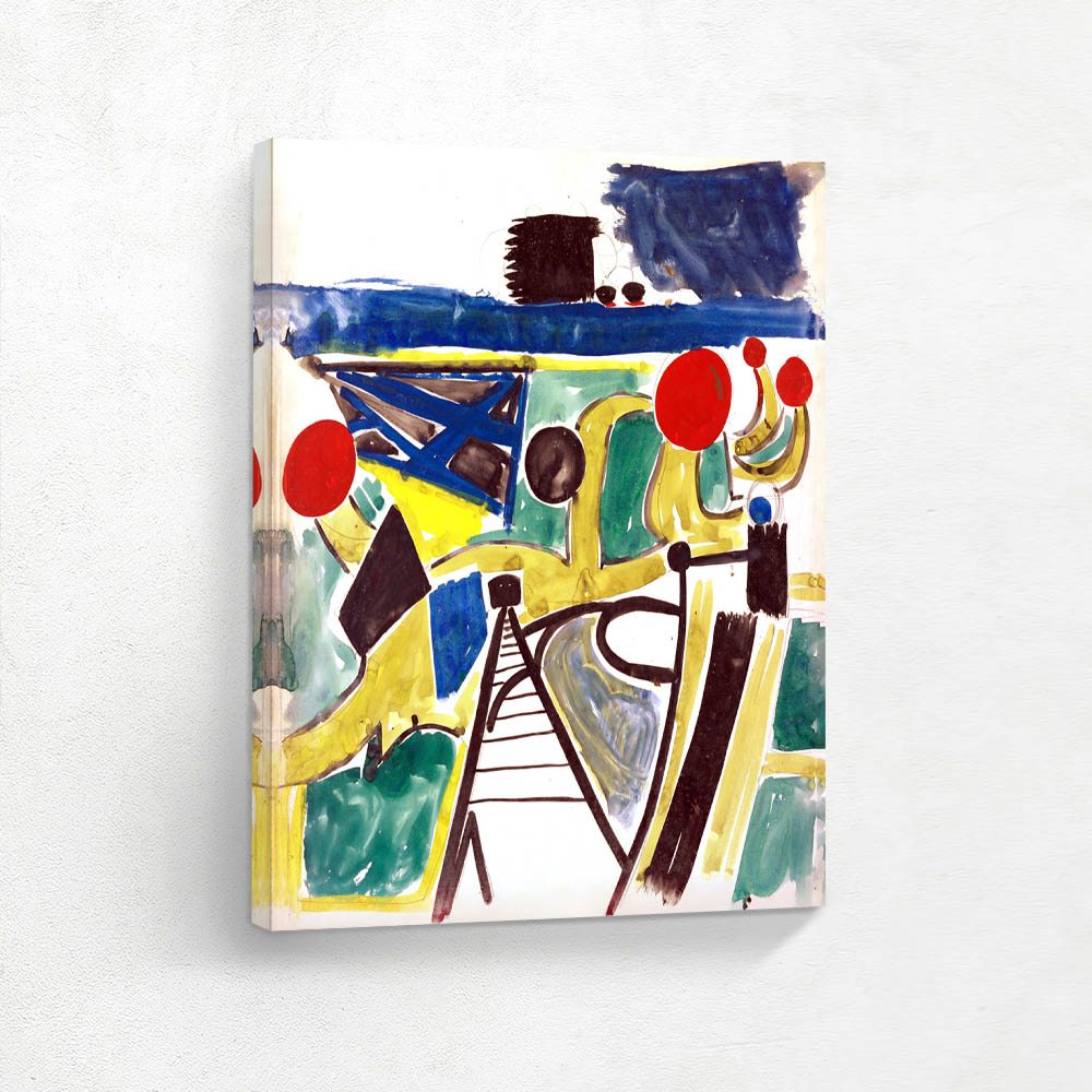 Painting for an Unrealized Mural