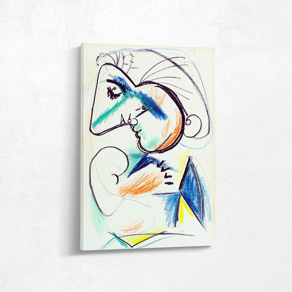 Abstract Head of a Woman in Profile