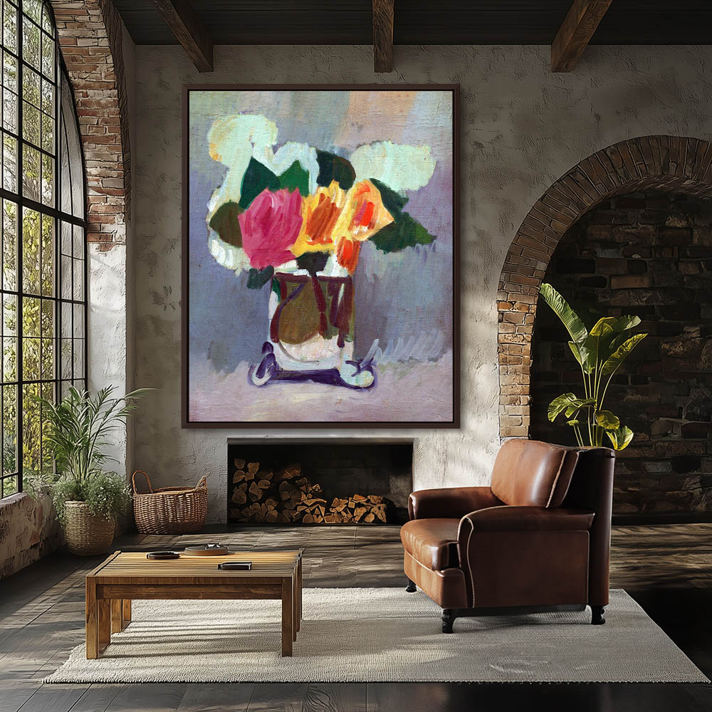 Flowers I After Manets Lilacs and Roses - Image 3