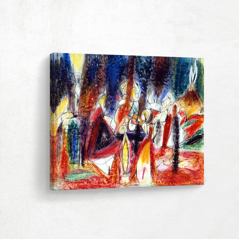 Abstract Depiction of a Carnival