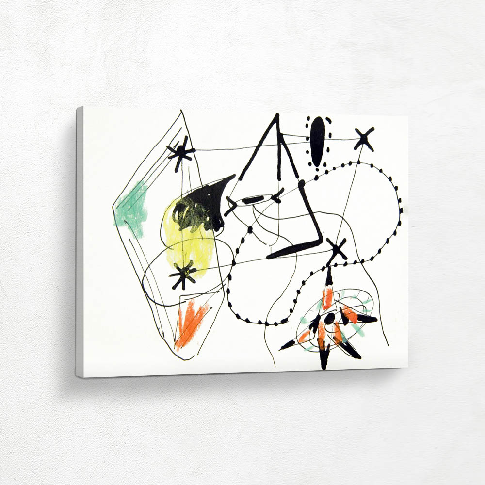 Abstract Composition of a Christmas Card