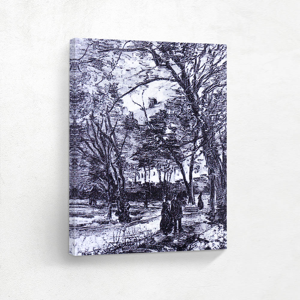 Walker in Bois De Boulogne