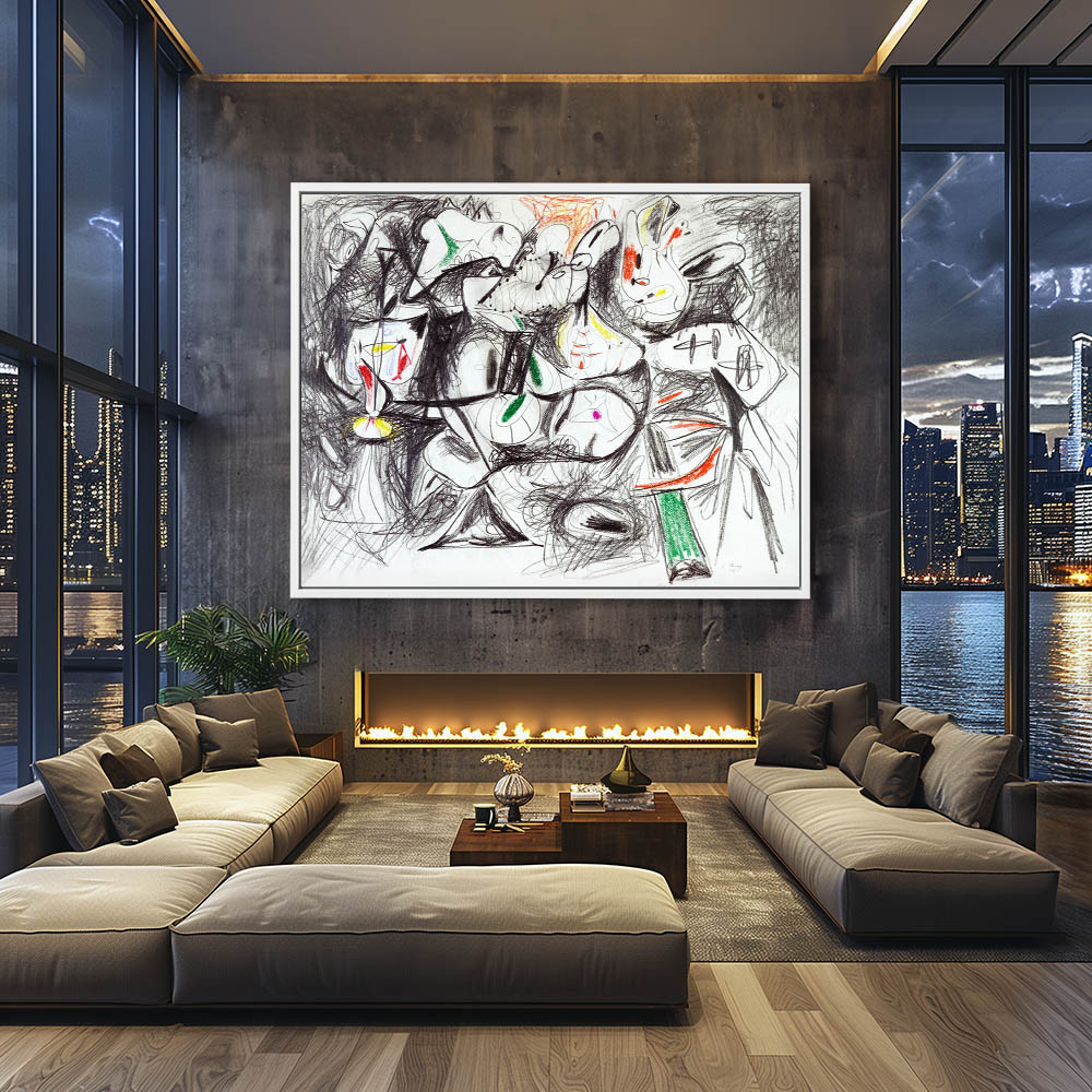 Untitled Abstract Expression - Image 4