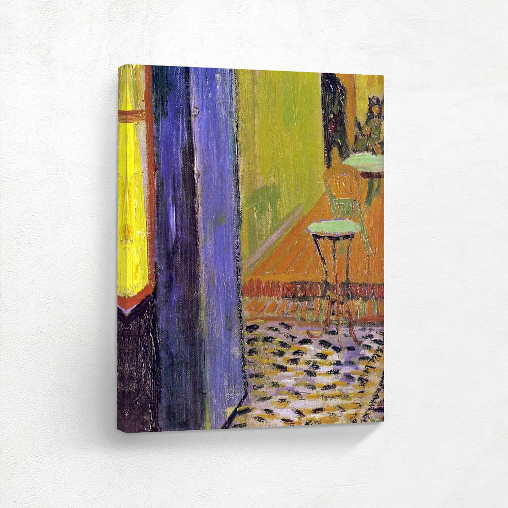 Night Cafe Terrace in Arles Fragment