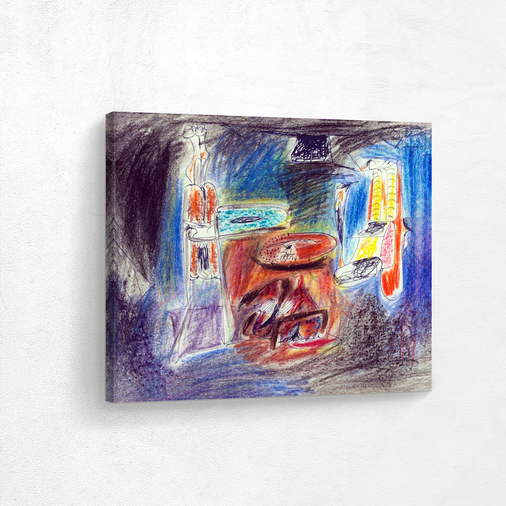 Abstract Fireplace in Virginia