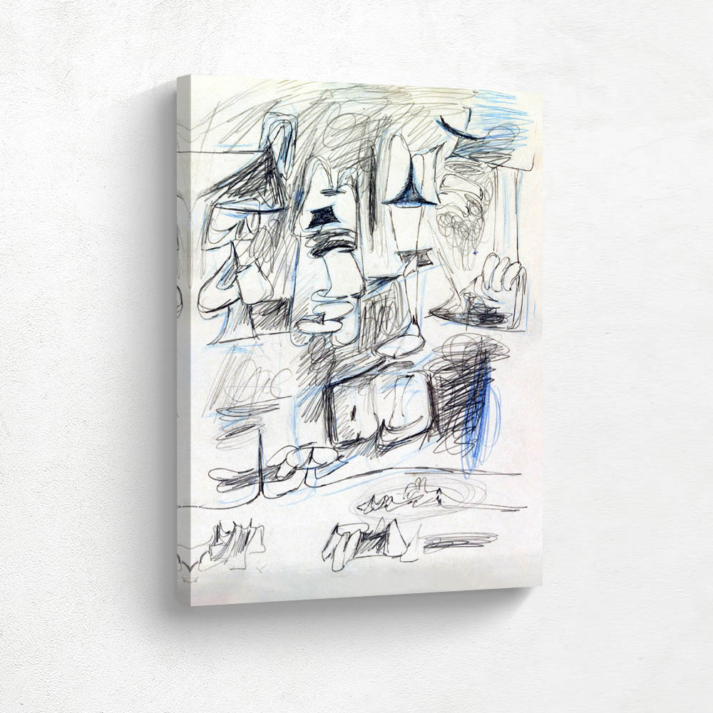 The Betrothal Motif Drawing