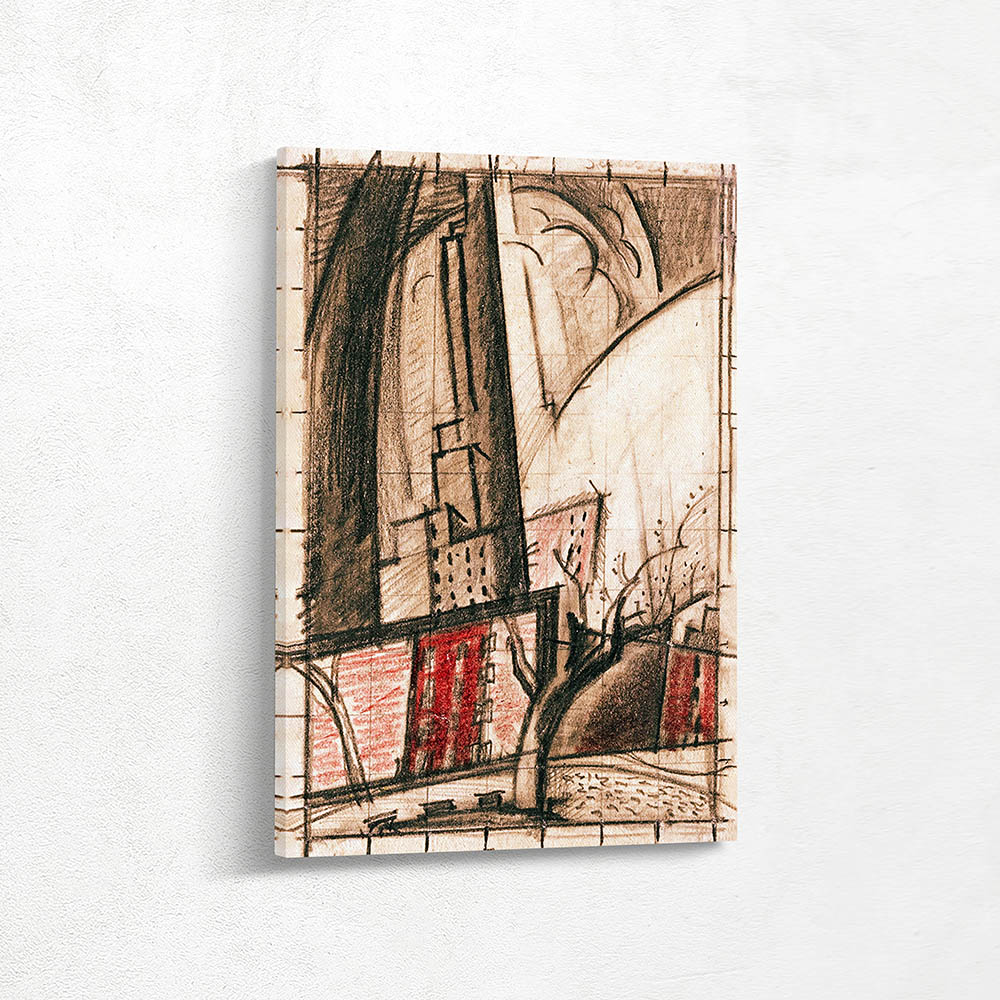 Drawing of Washington Square