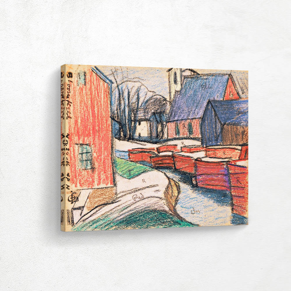 Red Barn in Bloomfield New Jersey