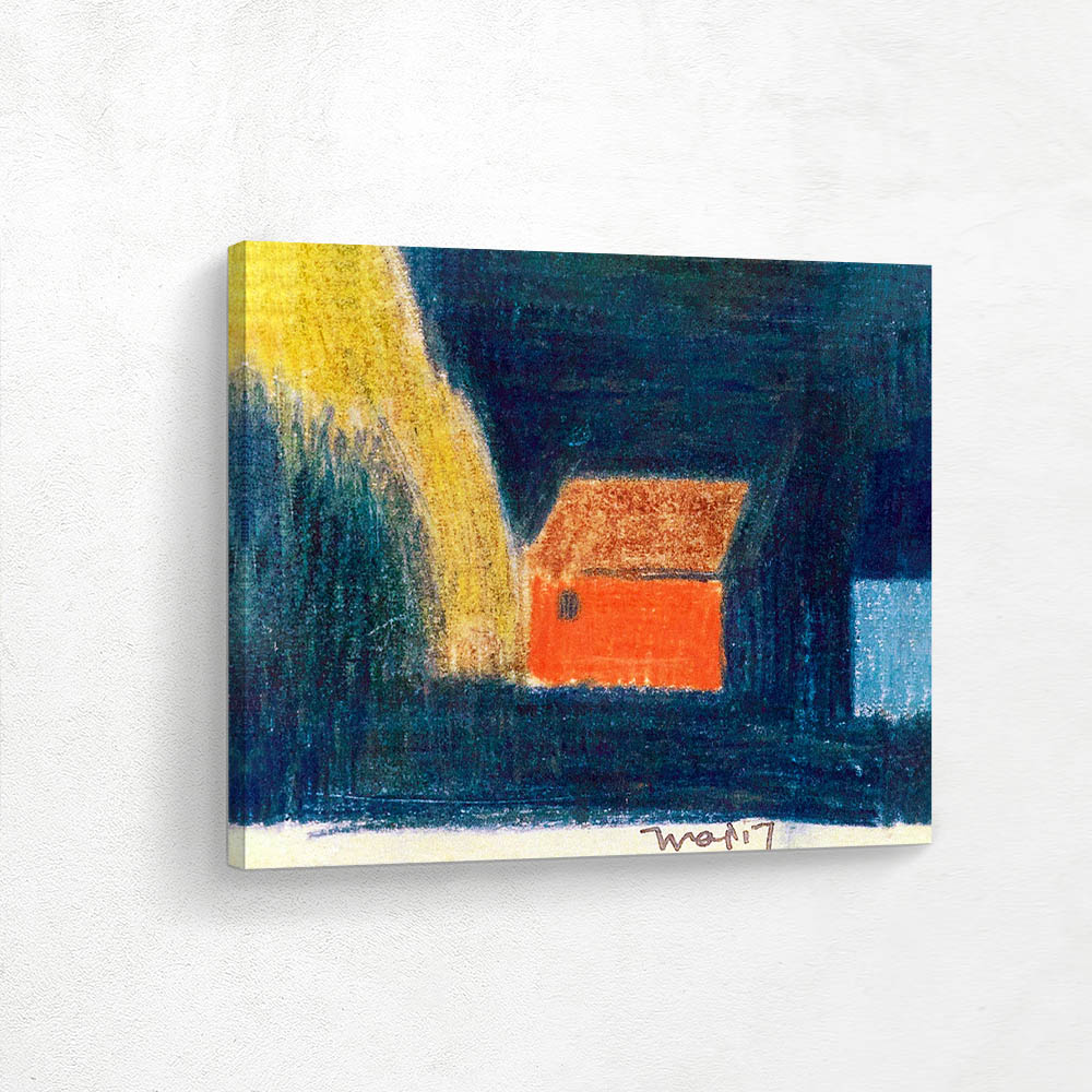 Landscape with a Red House