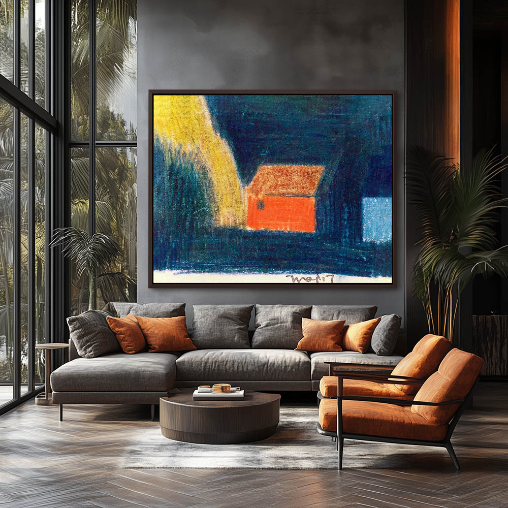 Landscape with a Red House - Image 3