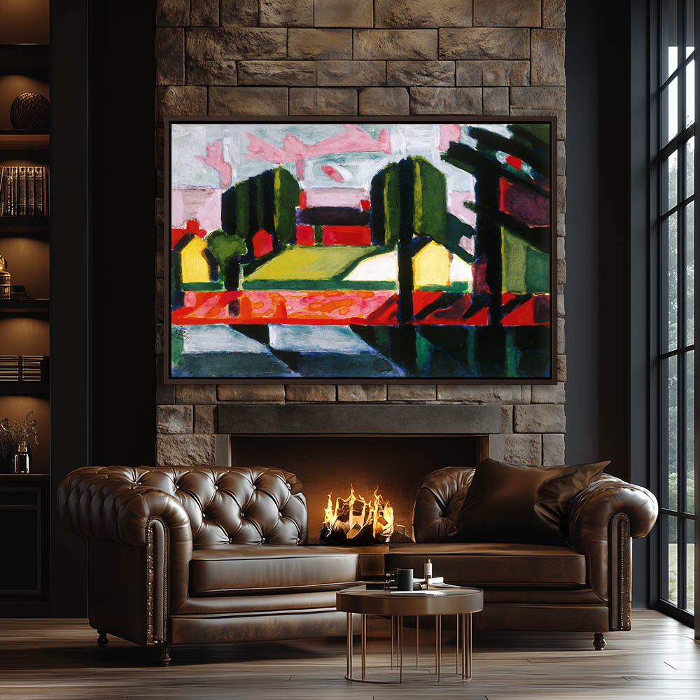 Study for Old Canal Red and Green - Image 3