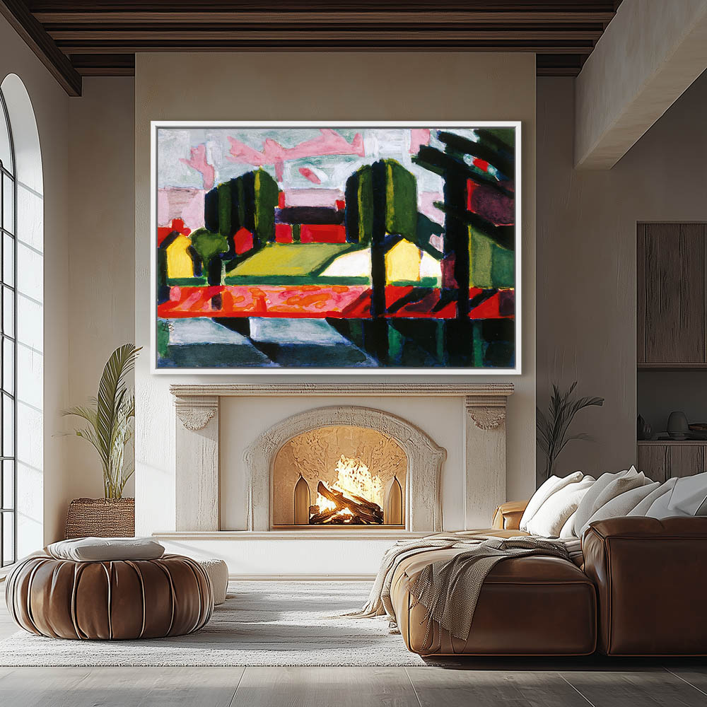 Study for Old Canal Red and Green - Image 4