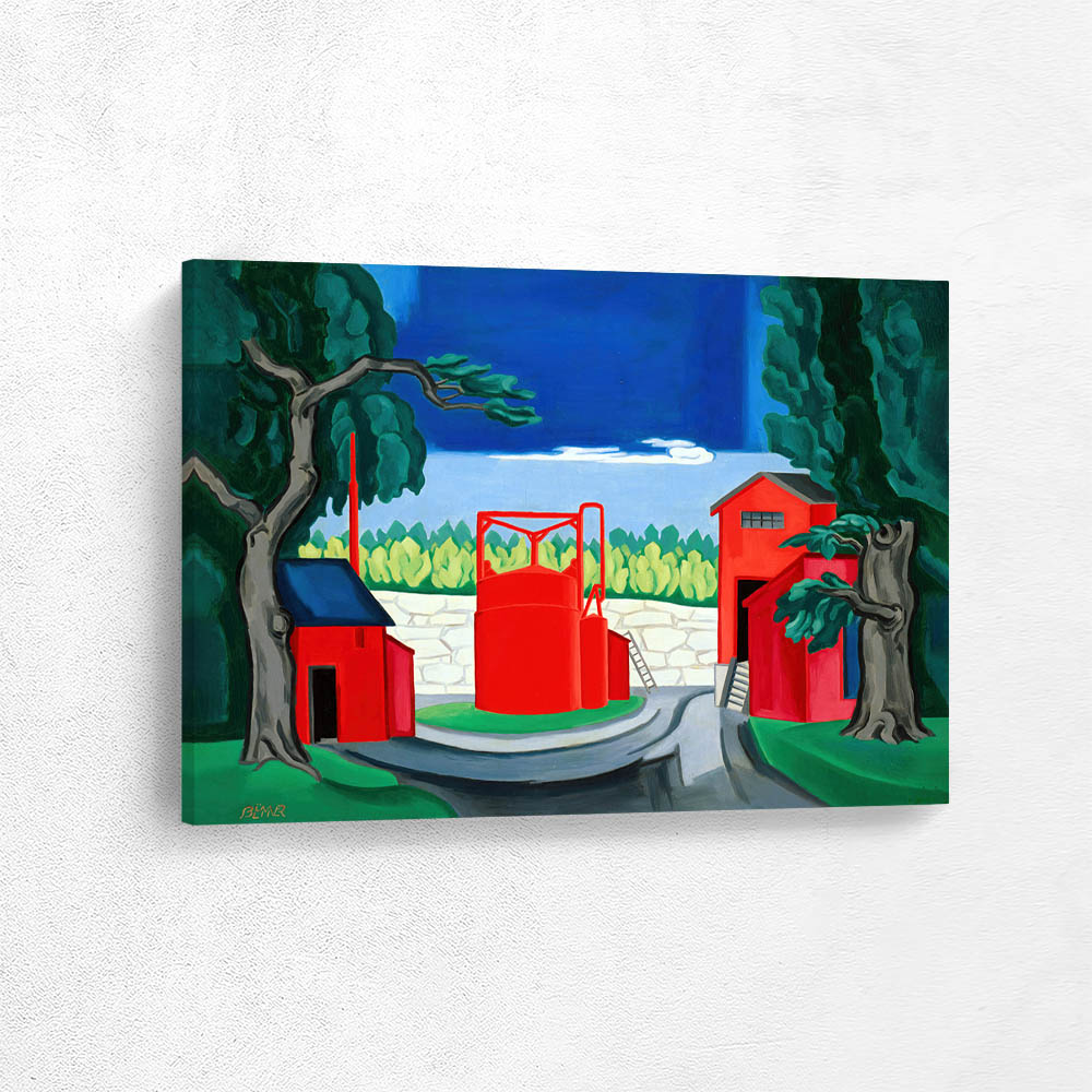 Pagoda Red Tank in West Quincy