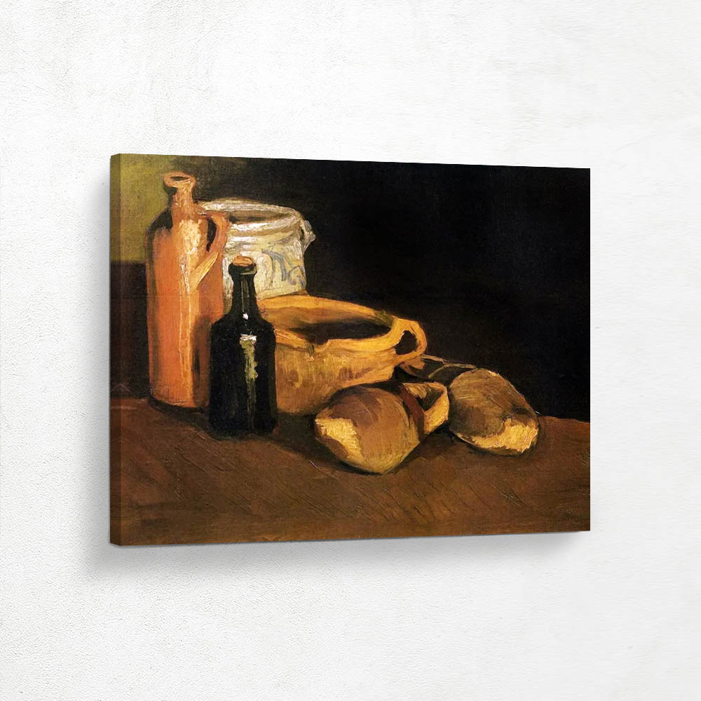 Still Life with Clogs and Pots