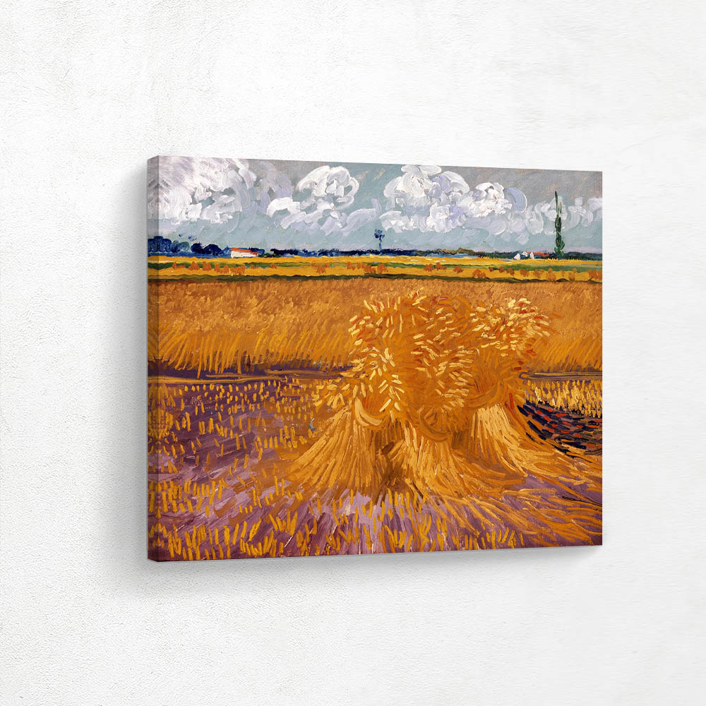 Wheatfield with Sheaves