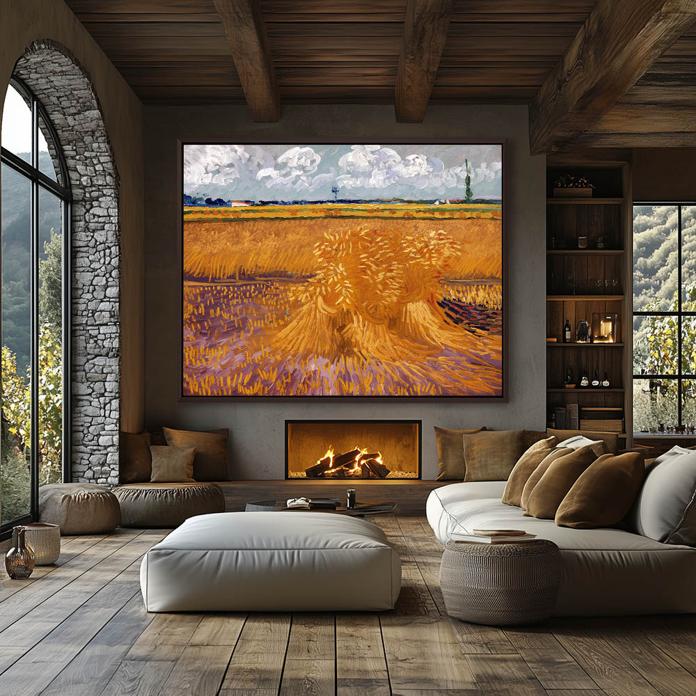 Wheatfield with Sheaves - Image 3