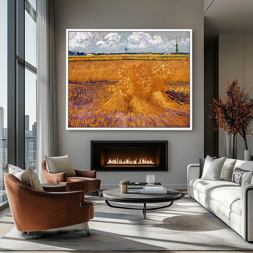Wheatfield with Sheaves - Image 4