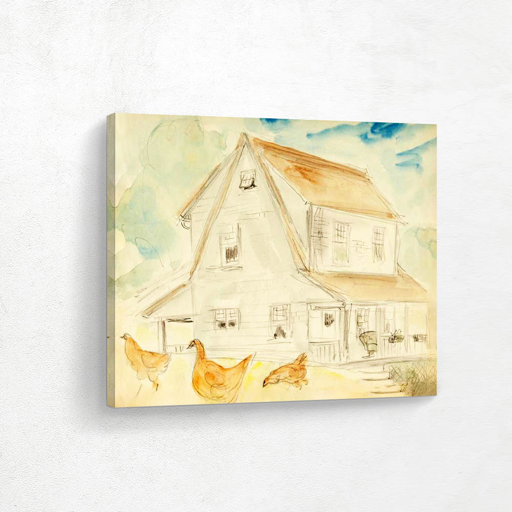 Chickens in the Yard