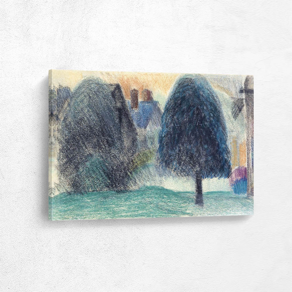 Landscape with House and Trees