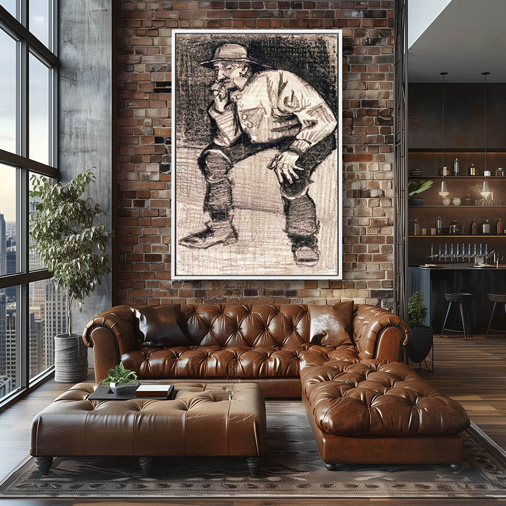 Fisherman in Zuidvelde Sitting with a Pipe - Image 4