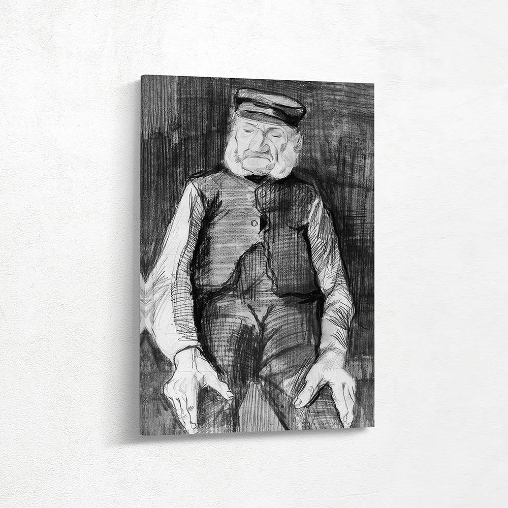 Orphan Man with Cap Half-Length