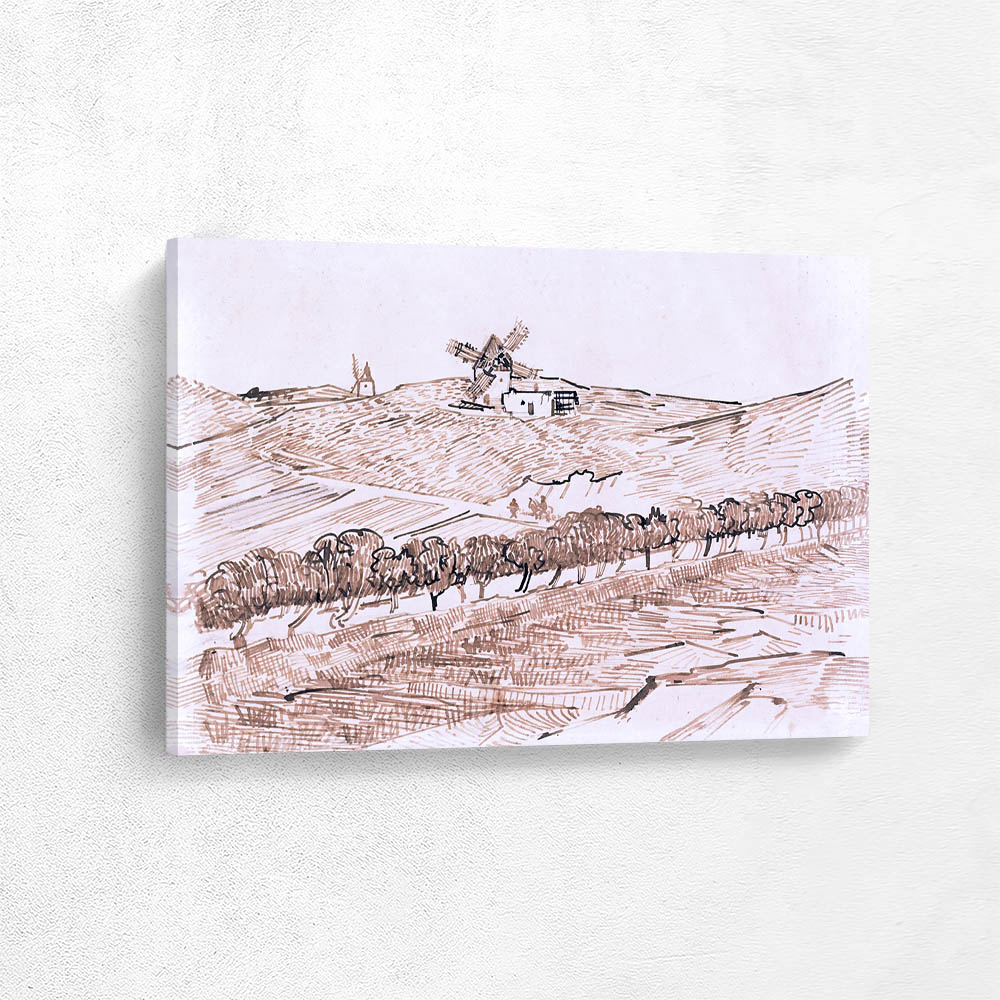 Landscape with Alphonse Daudets Windmill