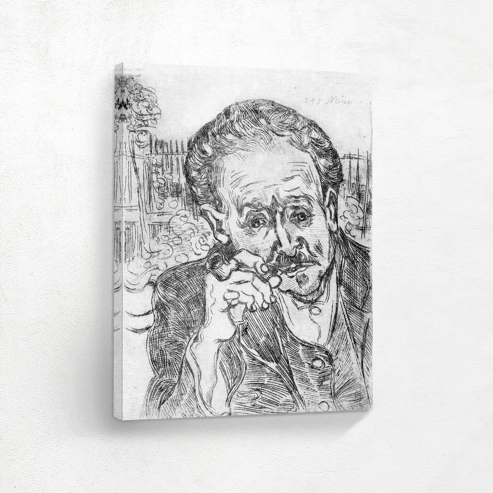Portrait of Doctor Gachet with Pipe