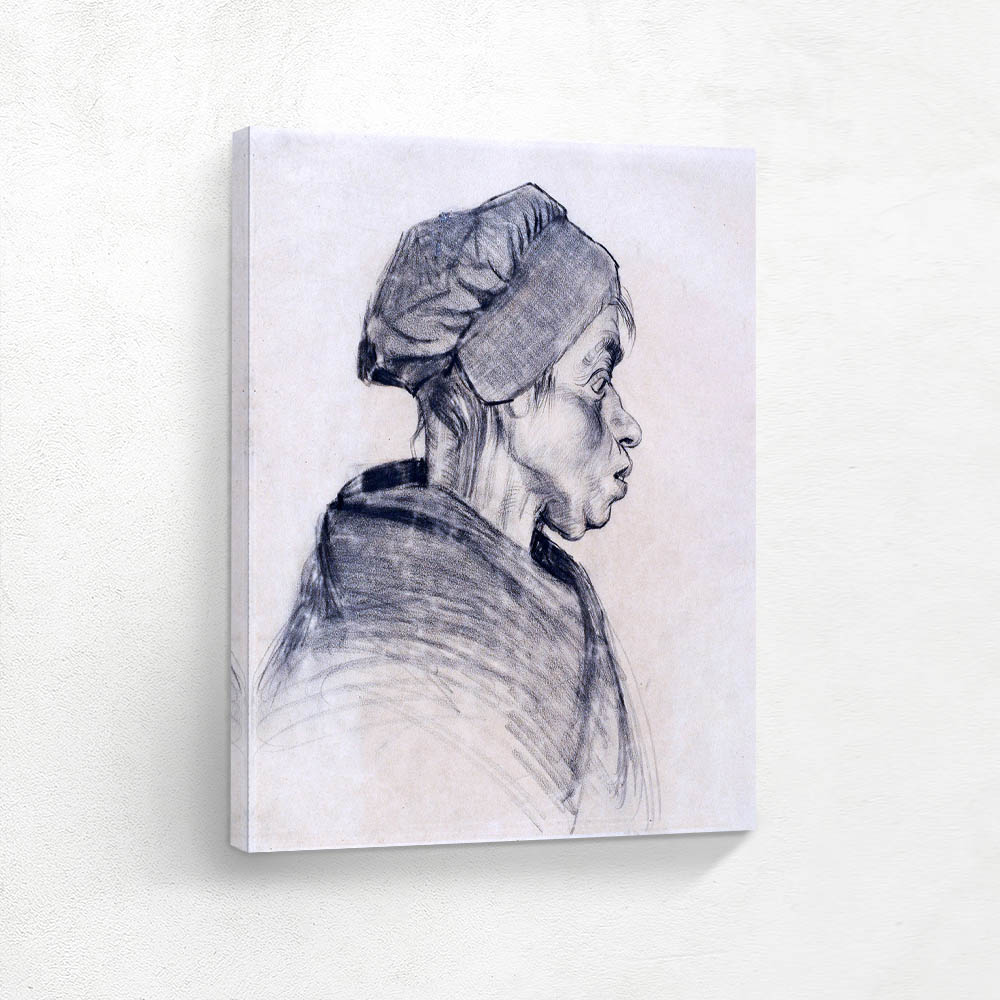 Head of a Woman in Profile