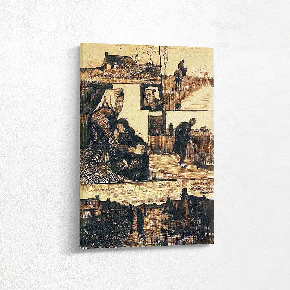 A Sheet with Sketches