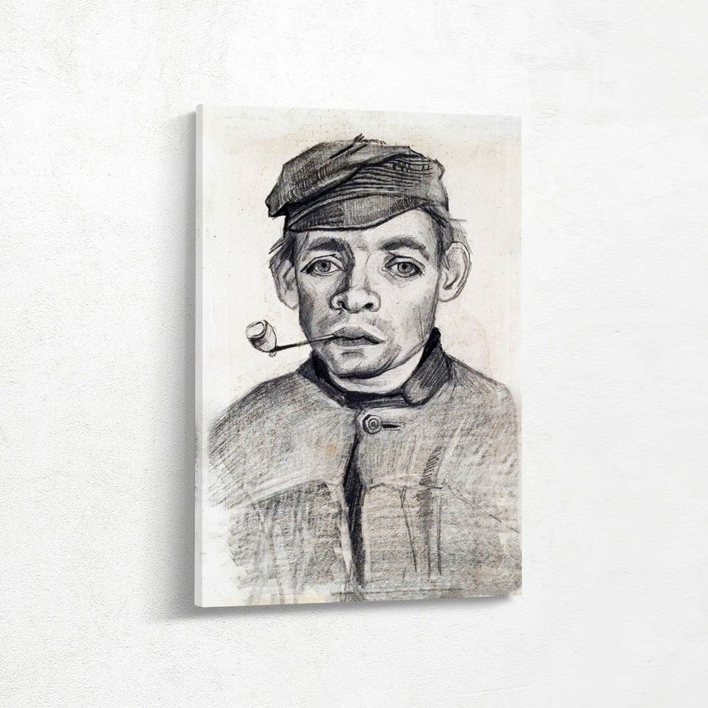 Head of a Young Man with a Pipe