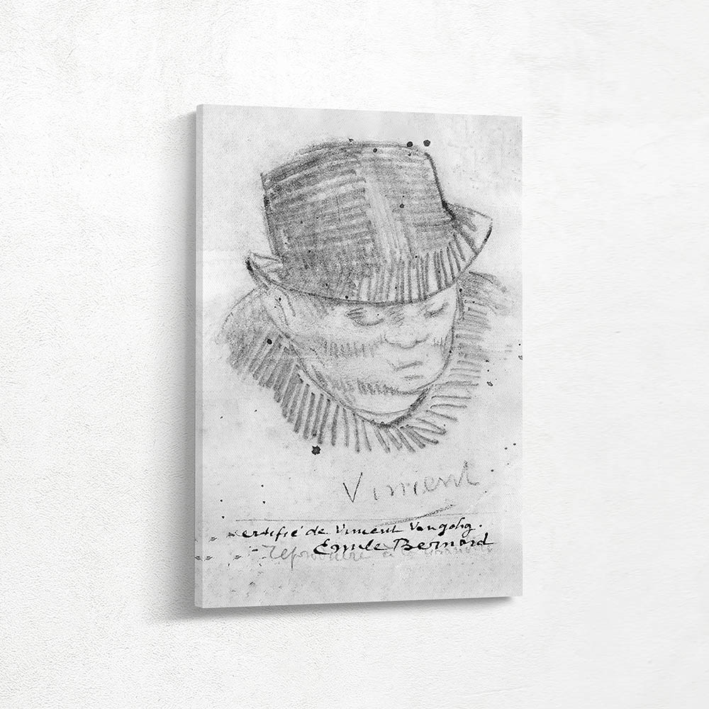 Head of a Man with Hat