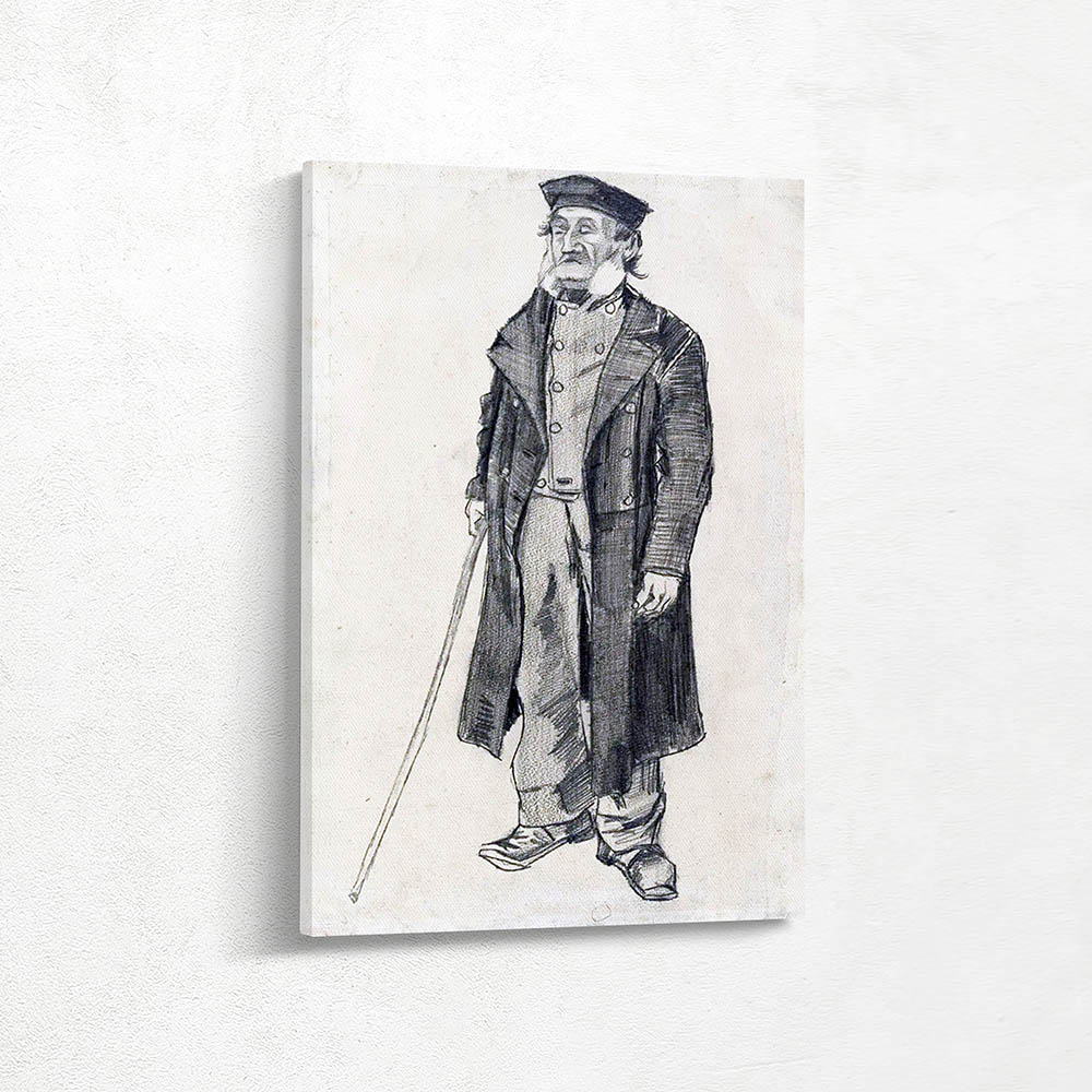 Old Man with a Stick