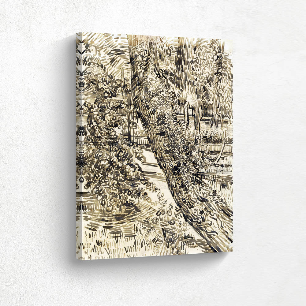 Tree with Ivy in the Asylum Garden