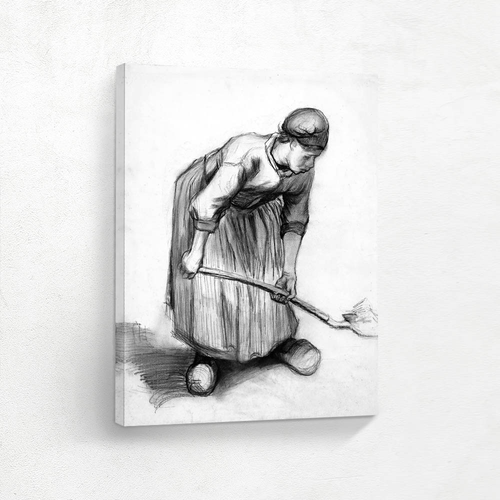 Peasant Woman Digging