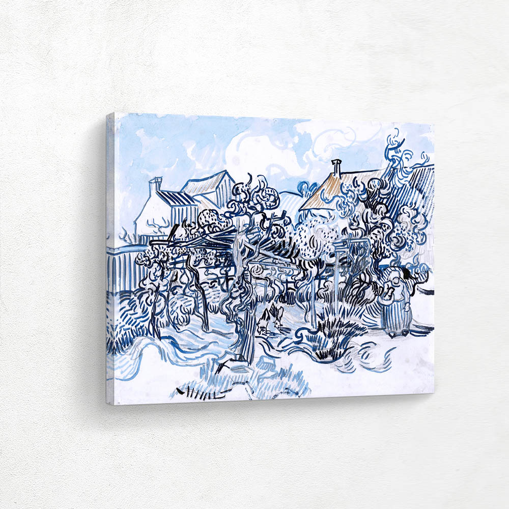 Old Vineyard with Peasant Woman