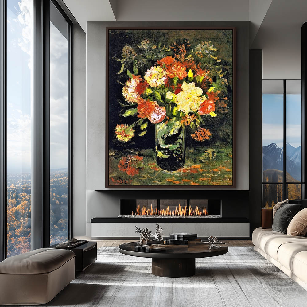 Vase with Carnations - Image 3