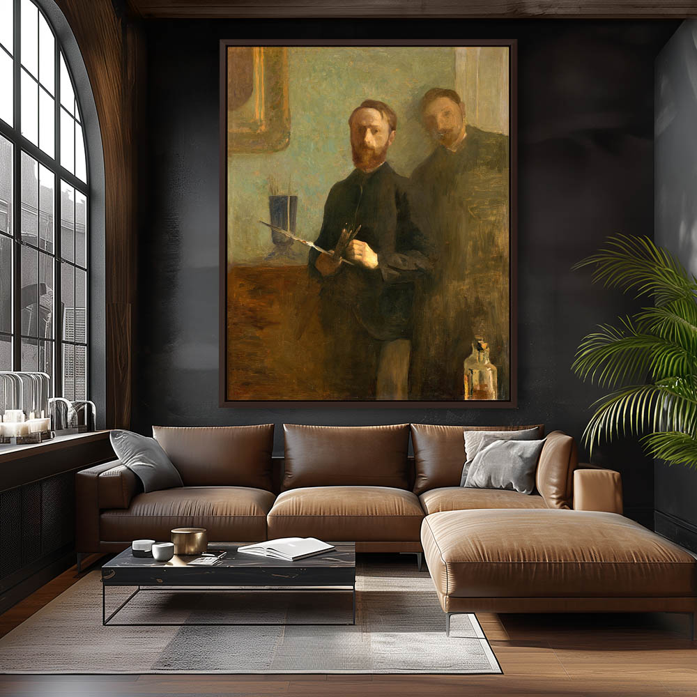 Self portrait with Waroquy - Image 3