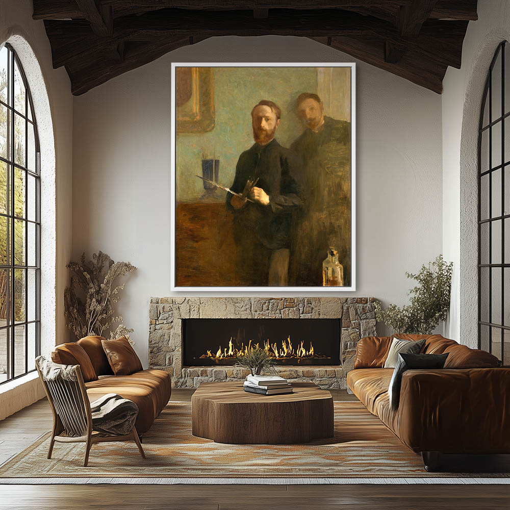 Self portrait with Waroquy - Image 4