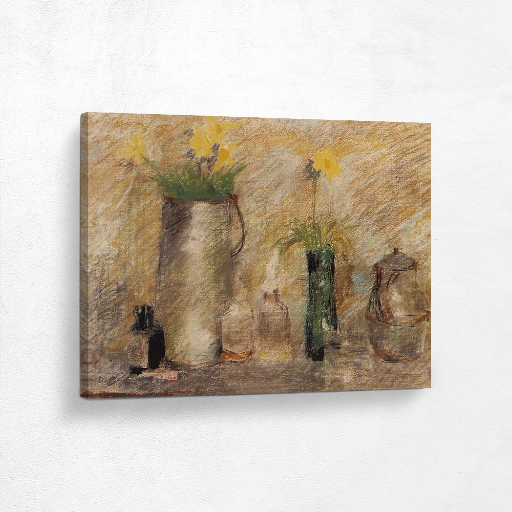 Still Life with Flowers and a Bottle