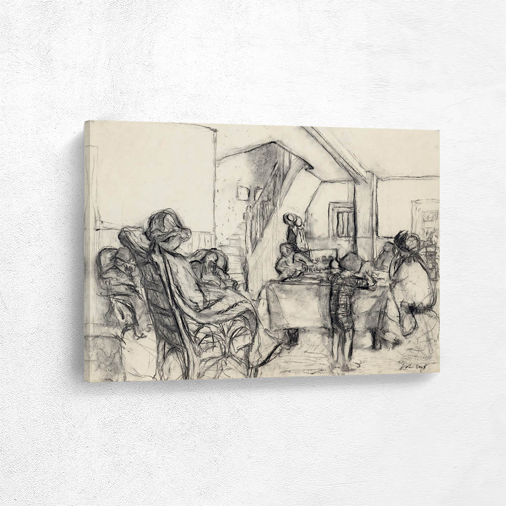Study for In the Villa