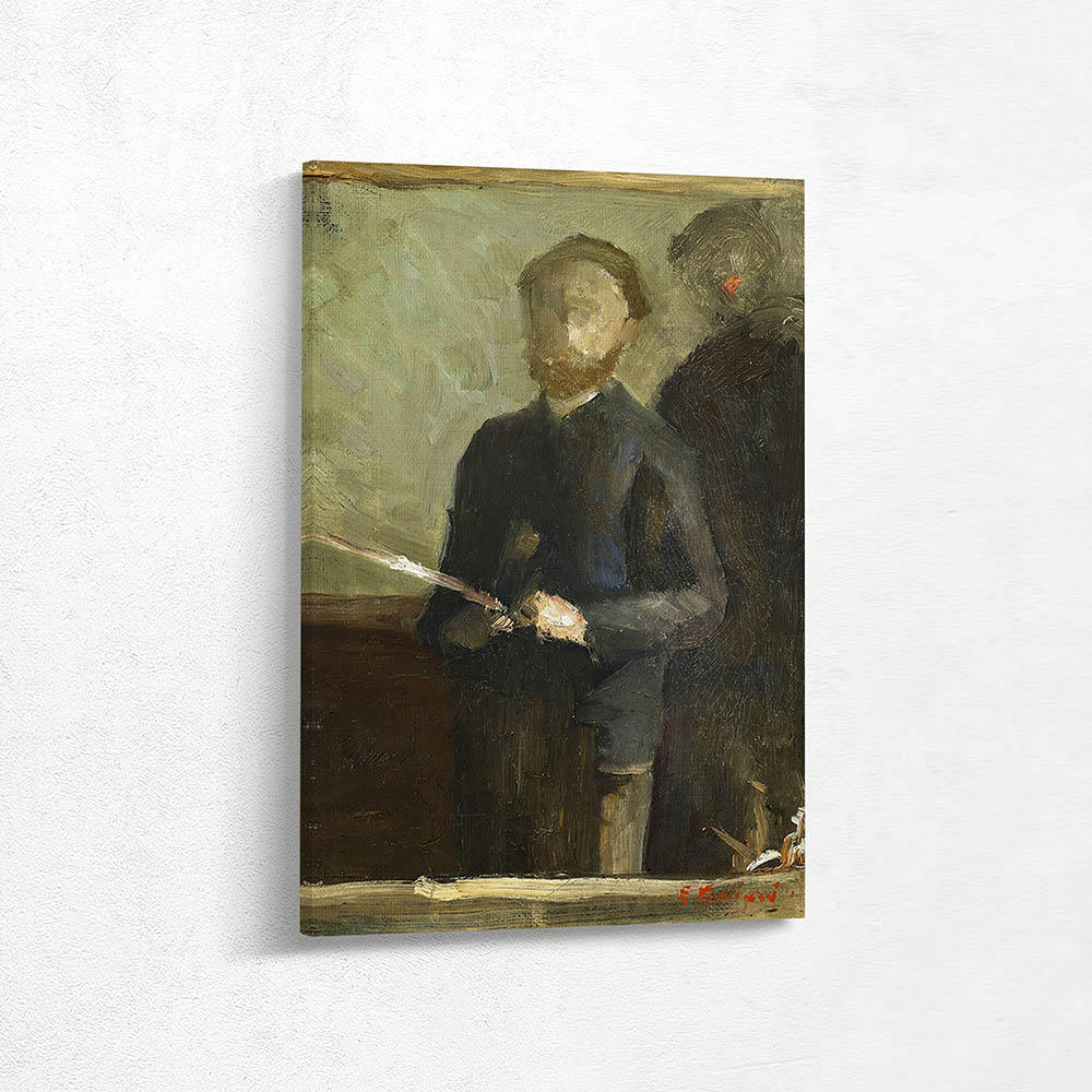 Study for Self-Portrait with Waroquy