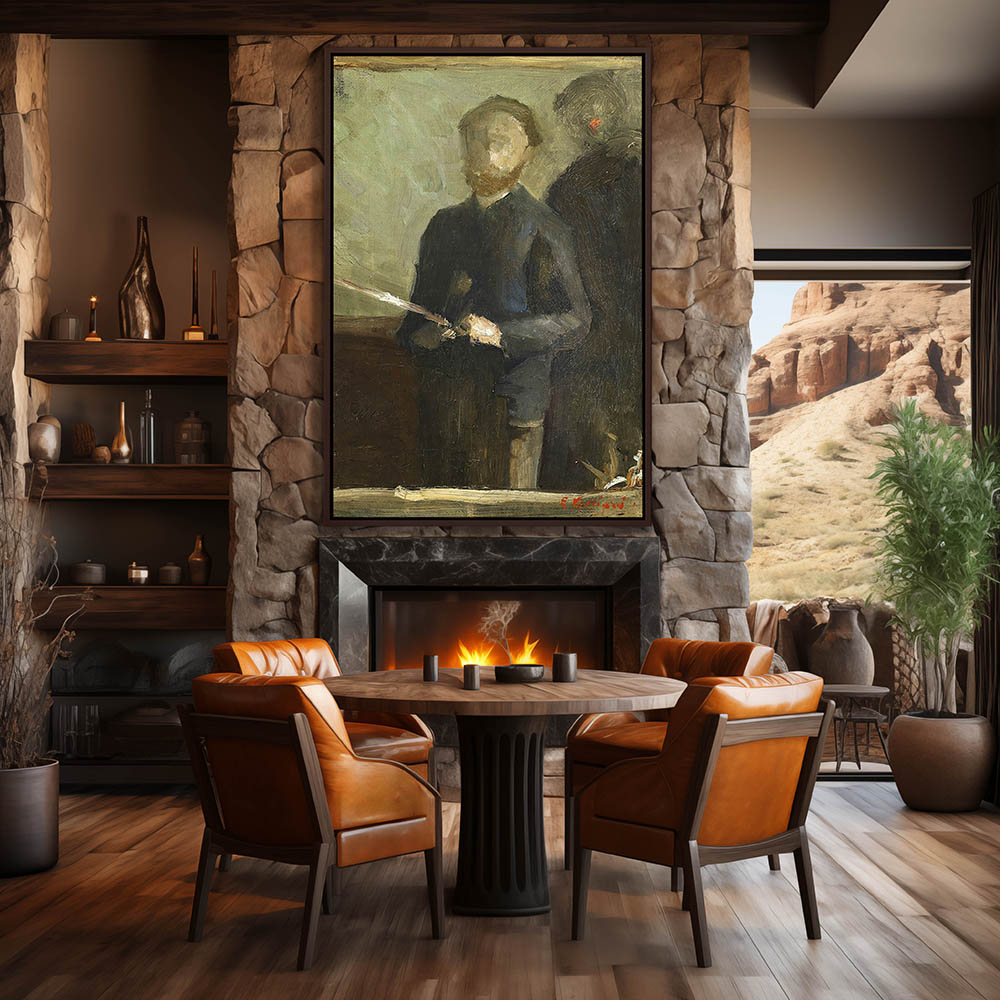Study for Self-Portrait with Waroquy - Image 3