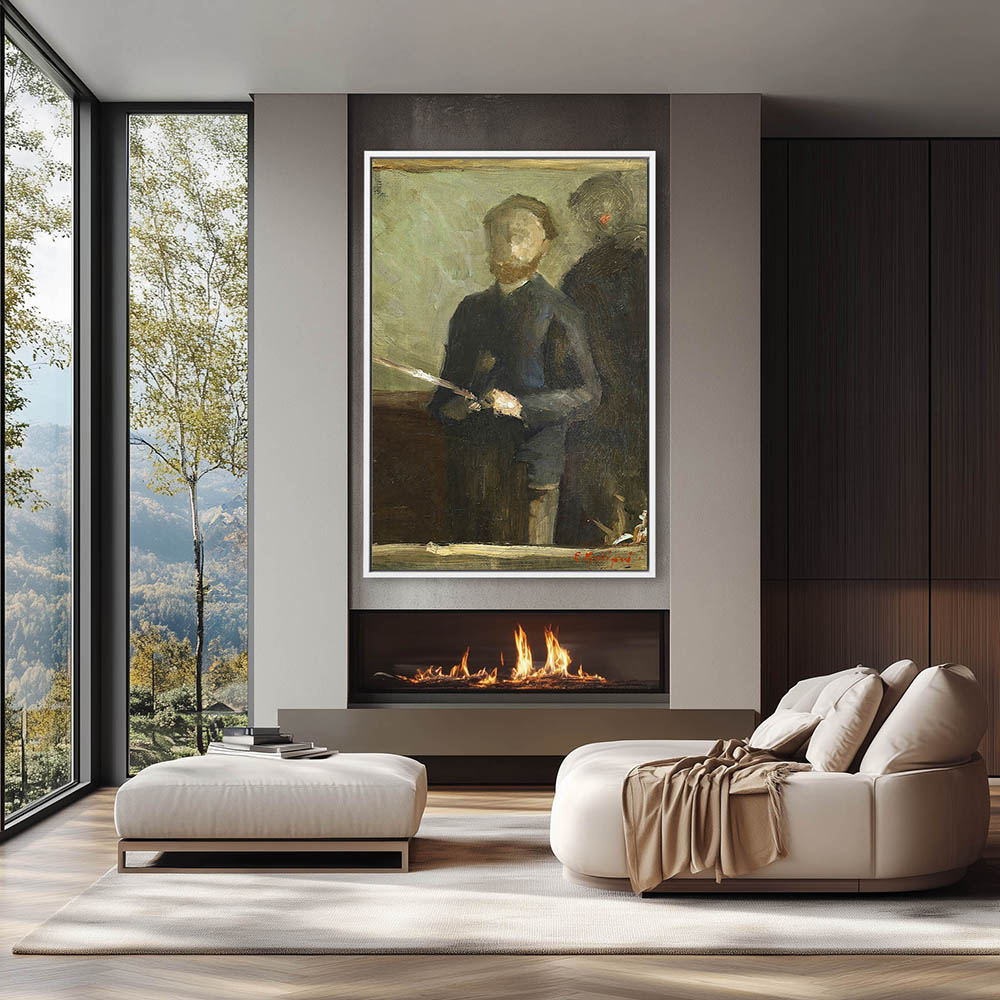 Study for Self-Portrait with Waroquy - Image 4