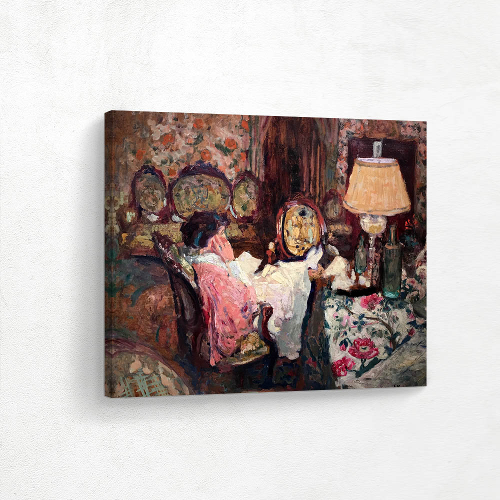 Tablecloth with a Floral Pattern