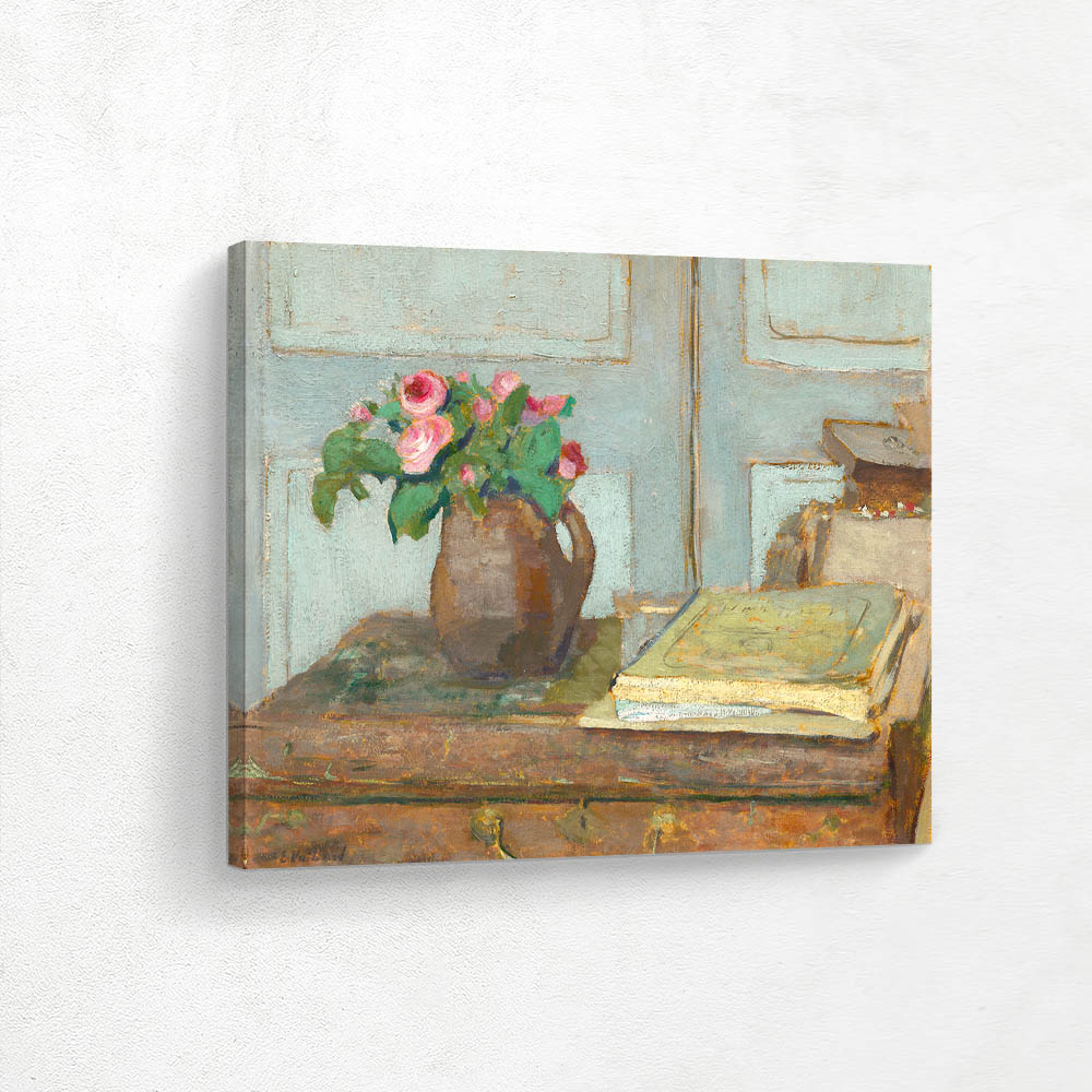 The Artist’s Paint Box and Moss Roses