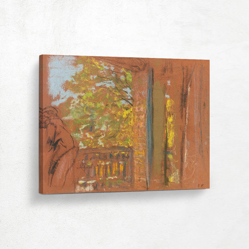 The Balcony At The Closerie Des Genêts, Vaucresson